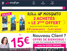 Tablet Screenshot of easyflyer.fr